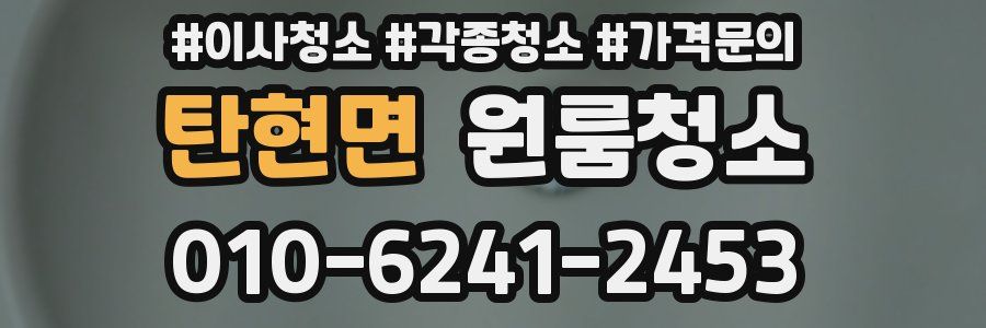 탄현면 이사청소