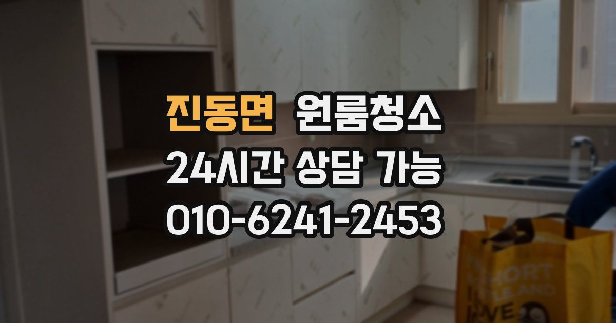 진동면 입주청소