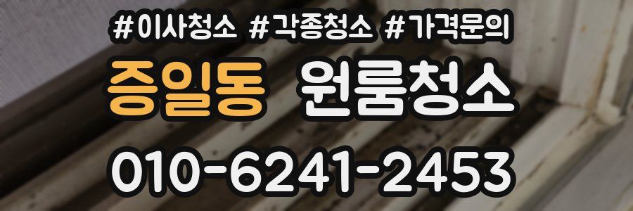 증일동 이사청소