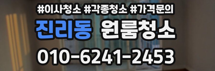 진리동 이사청소