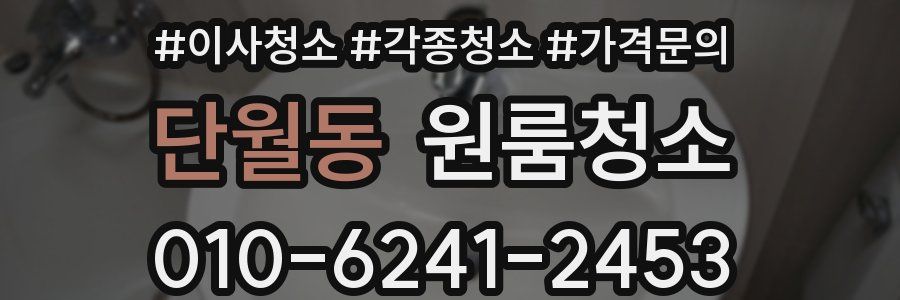 단월동 이사청소