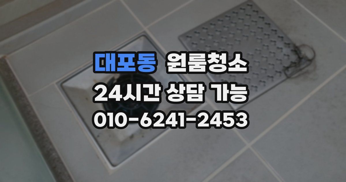 대포동 입주청소