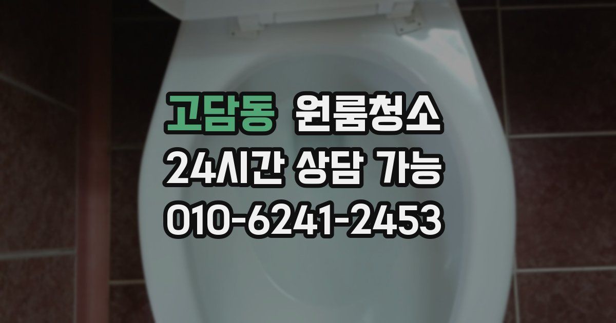 고담동 입주청소