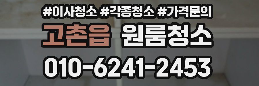 고촌읍 이사청소