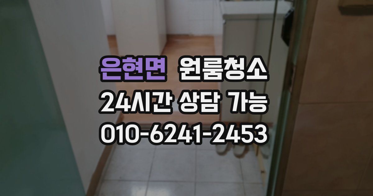 은현면 입주청소