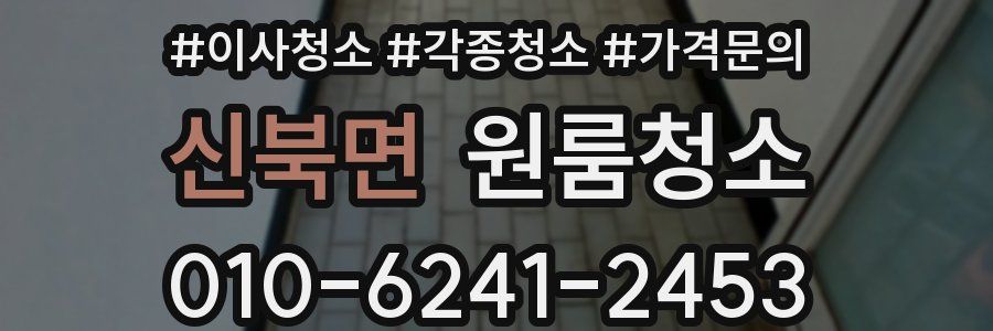 신북면 이사청소