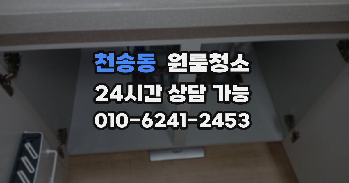 천송동 입주청소