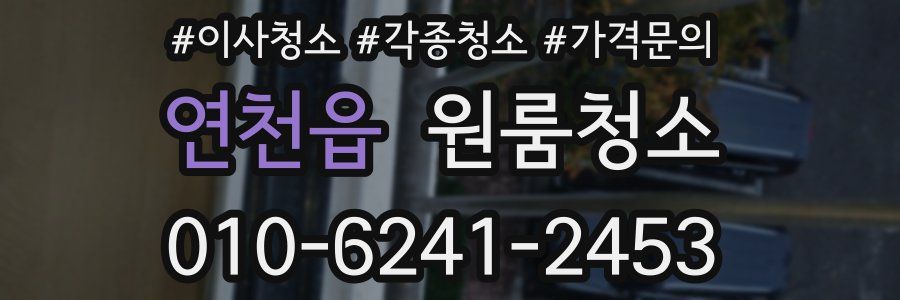 연천읍 이사청소