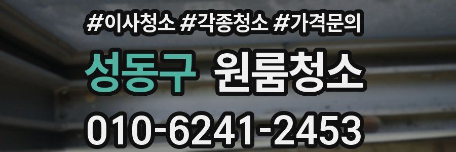 성동구 이사청소