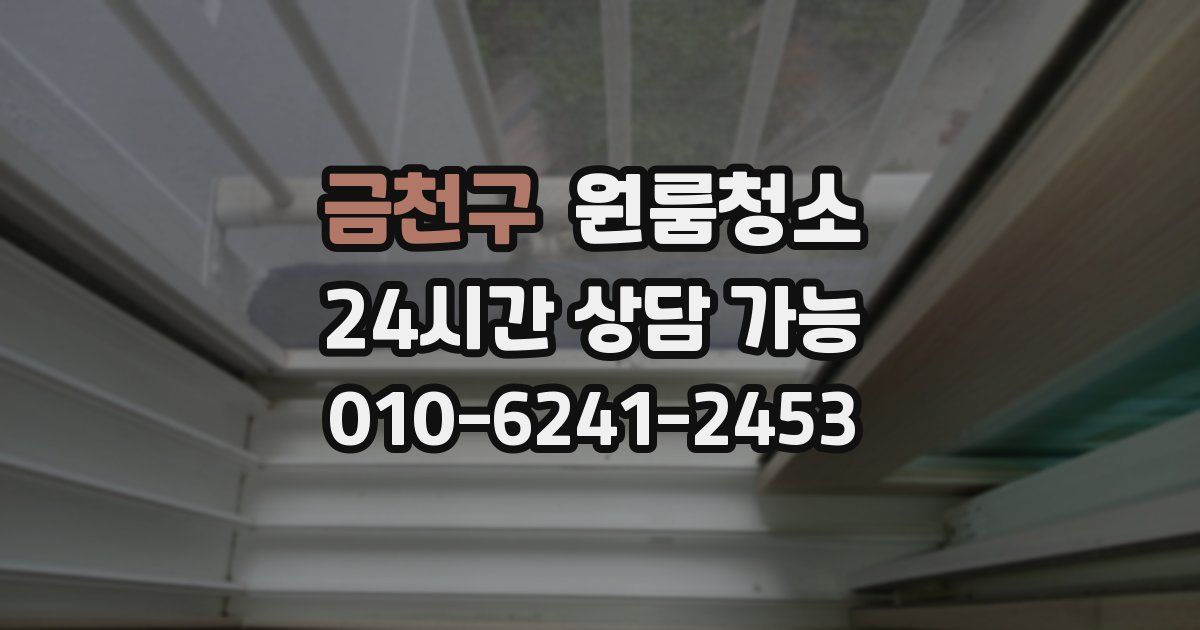 금천구 입주청소