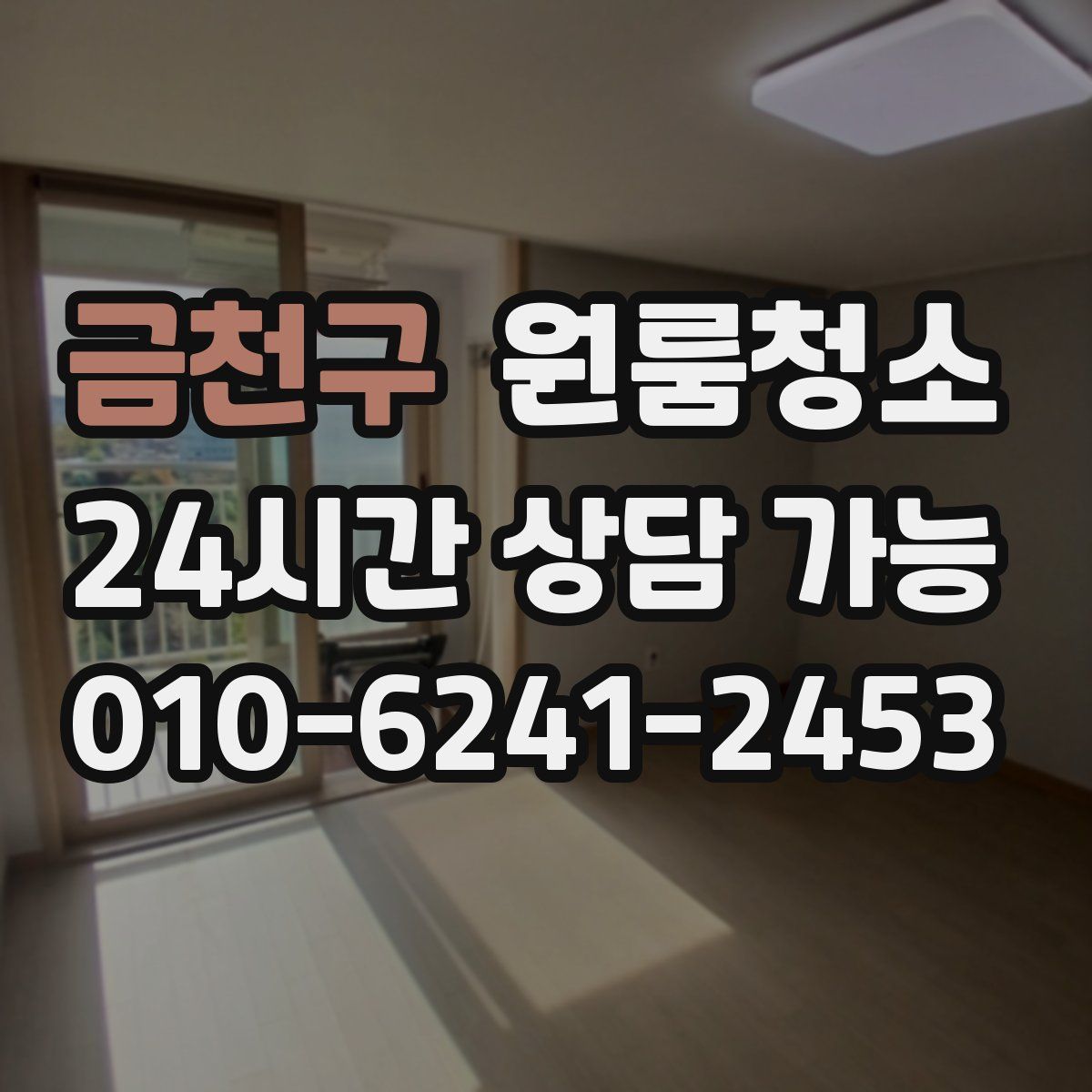 금천구 원룸청소