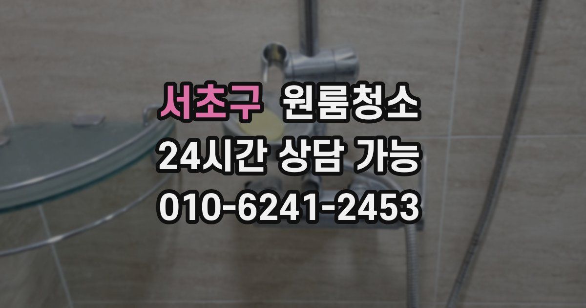 서초구 입주청소