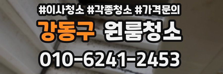 강동구 이사청소