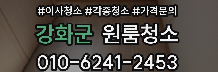 강화군 이사청소