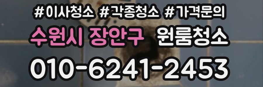 수원시 장안구 이사청소