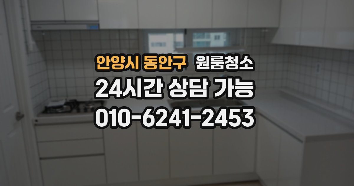 안양시 동안구 입주청소