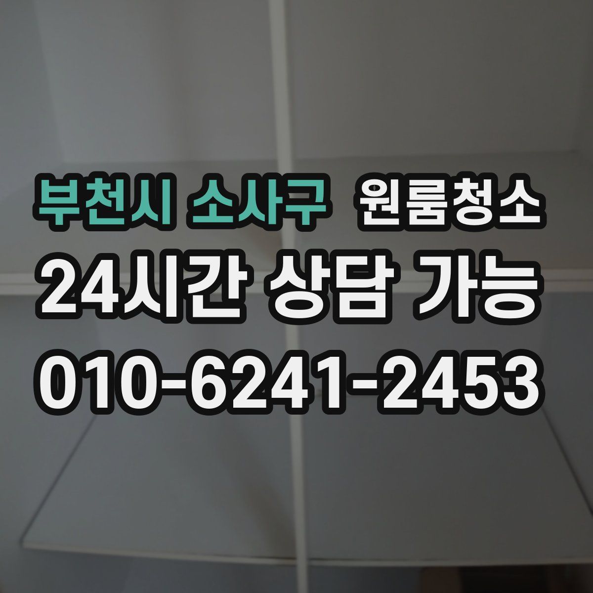 부천시 소사구 원룸청소