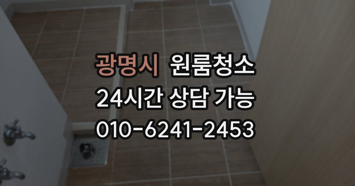 광명시 입주청소