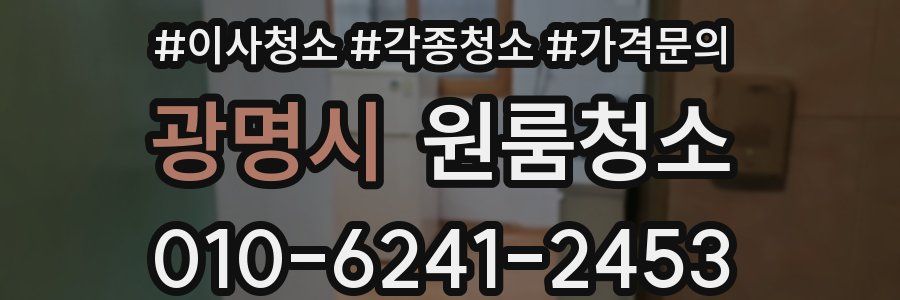 광명시 이사청소