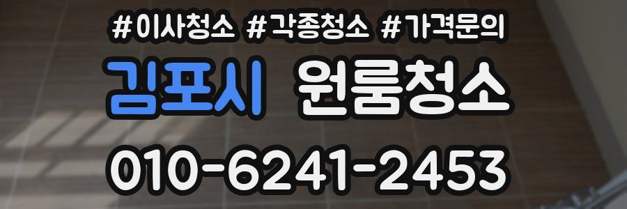 김포시 이사청소