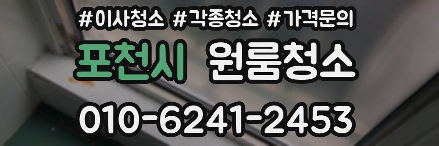 포천시 이사청소