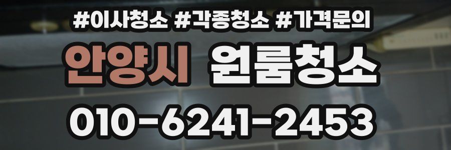 안양시 이사청소