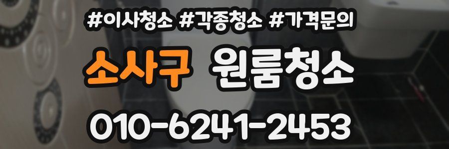 소사구 이사청소