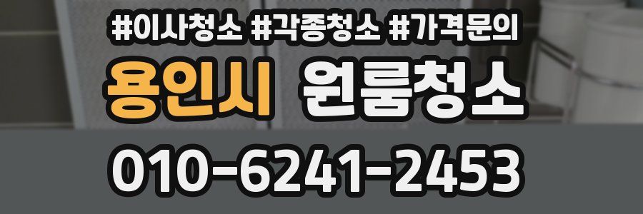 용인시 이사청소