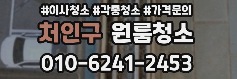 처인구 이사청소