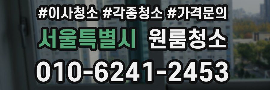 서울특별시 이사청소