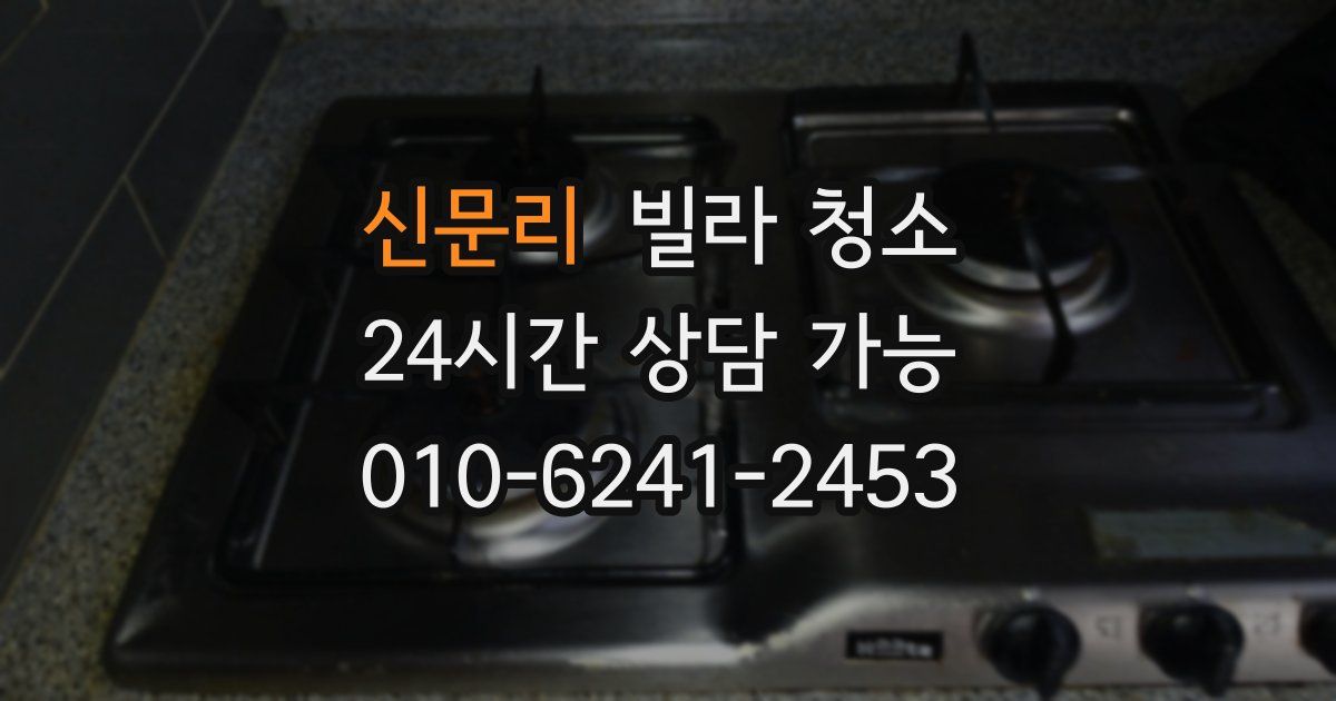 신문리 빌라 청소