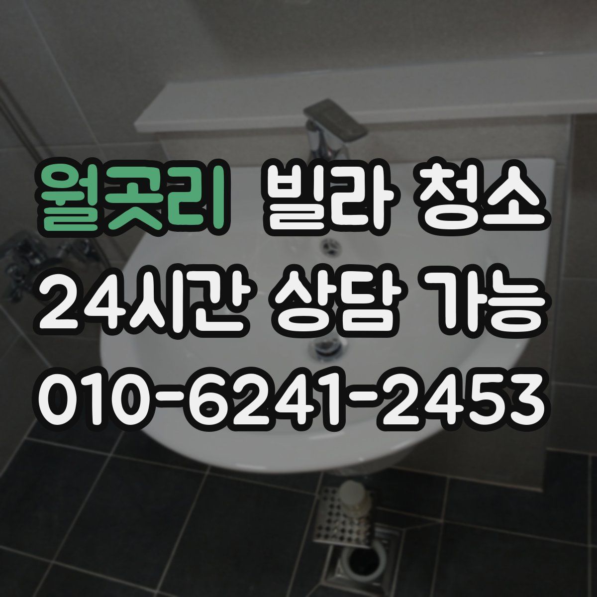 월곳리 빌라 청소