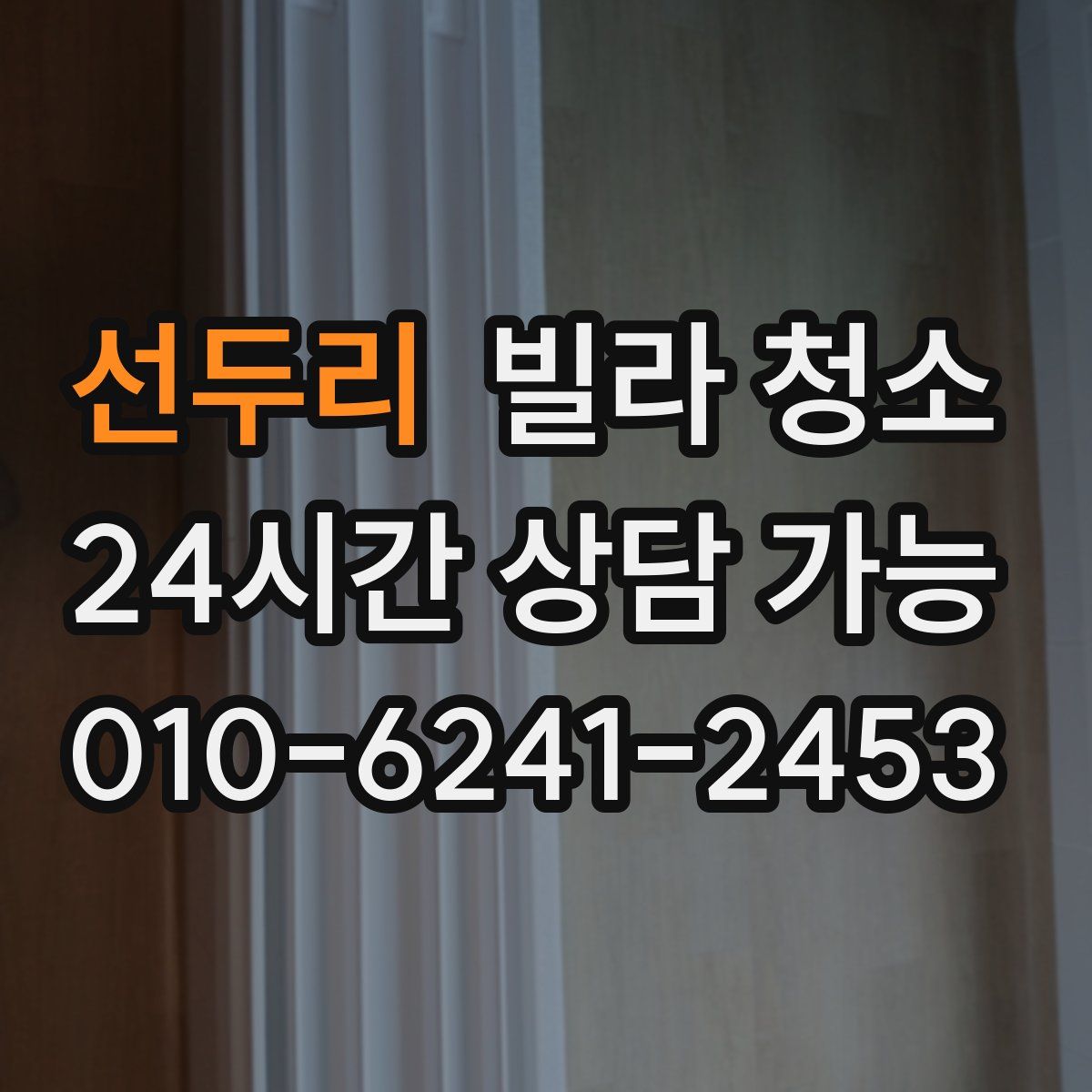 선두리 빌라 청소