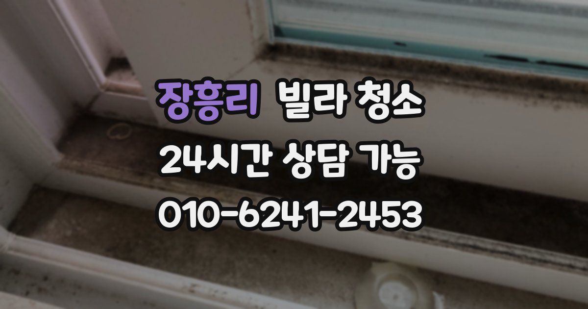 장흥리 빌라 청소