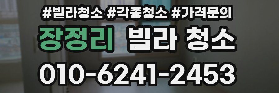 장정리 빌라 청소