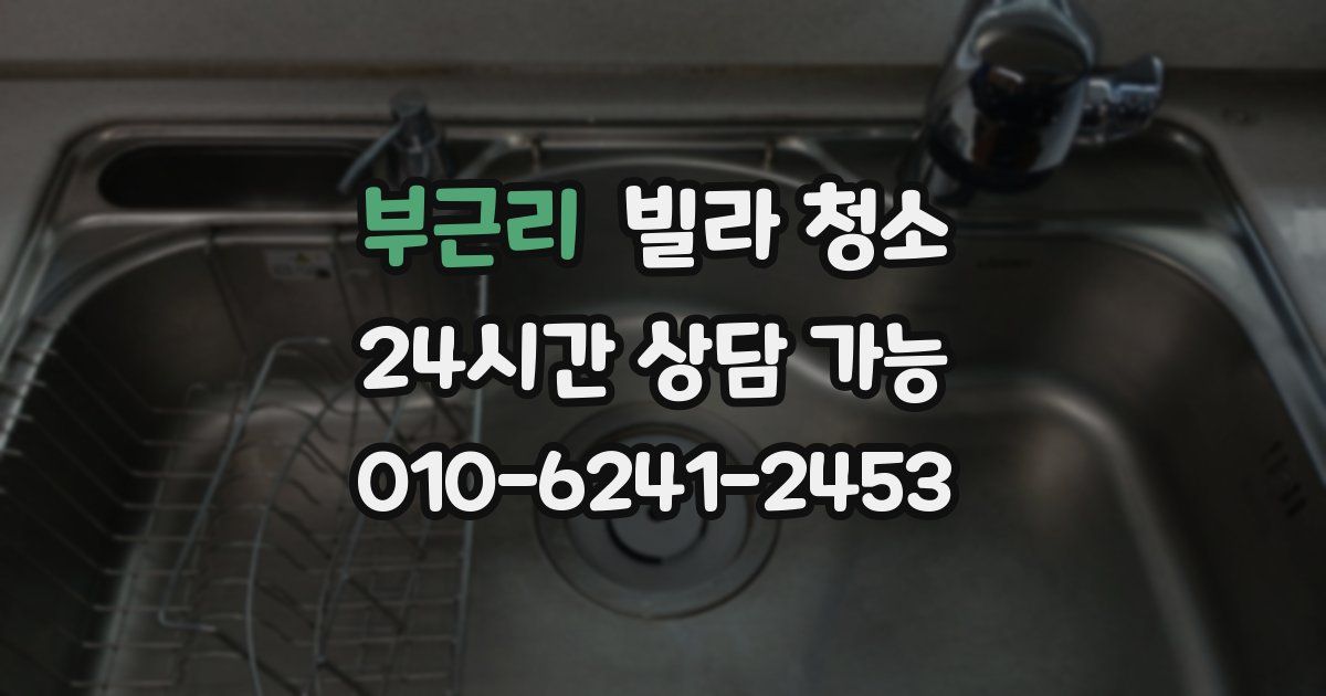 부근리 빌라 청소