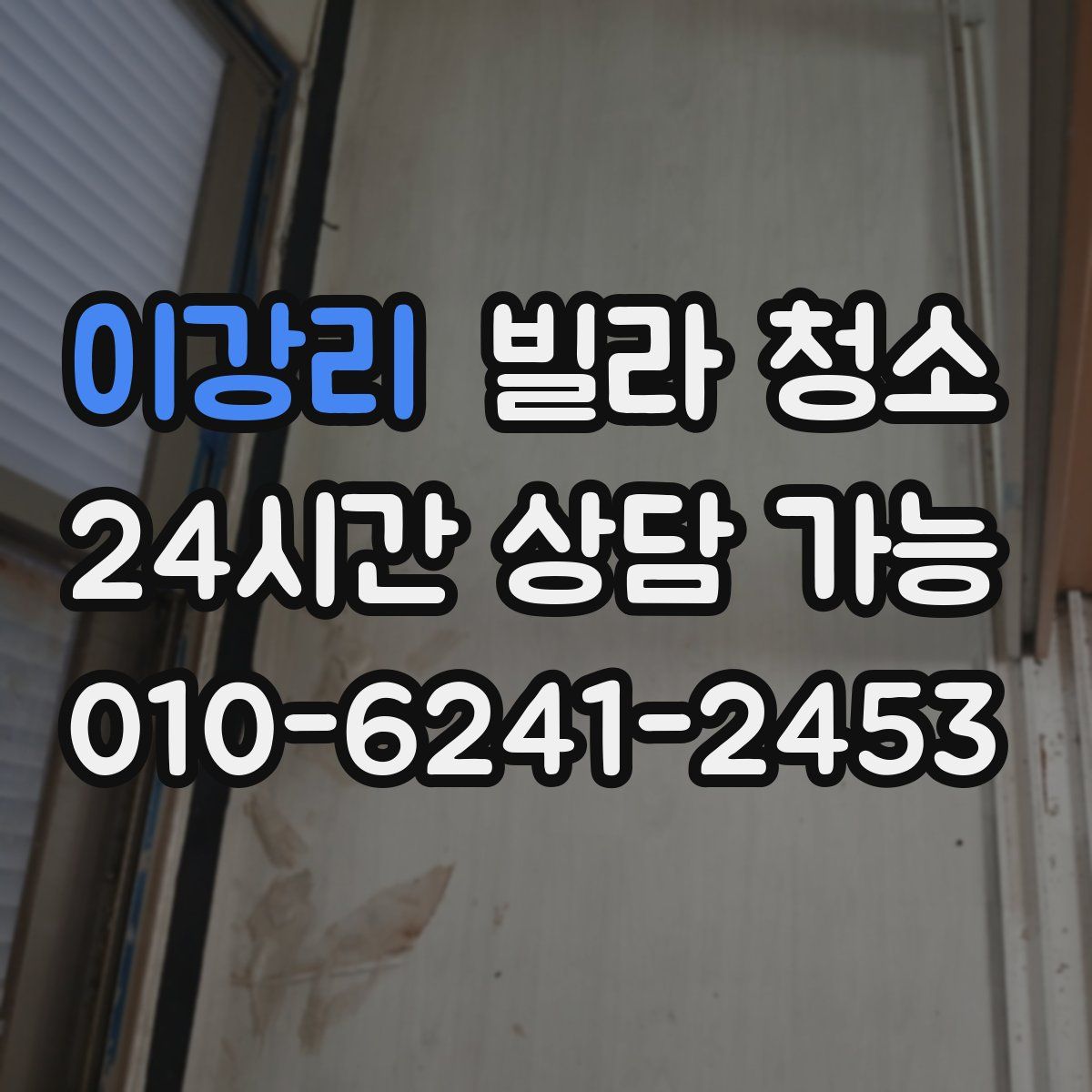 이강리 빌라 청소