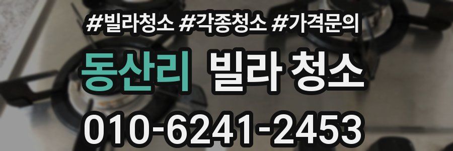 동산리 빌라 청소