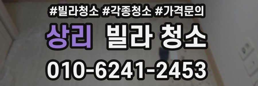 상리 빌라 청소