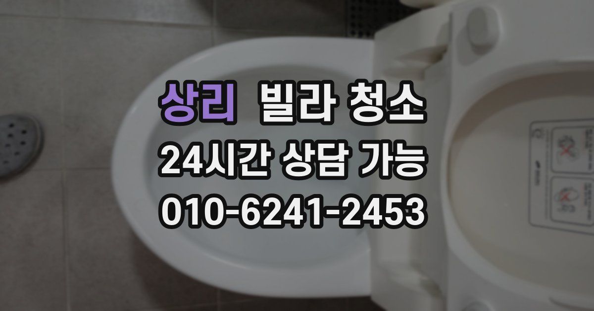 상리 빌라 청소