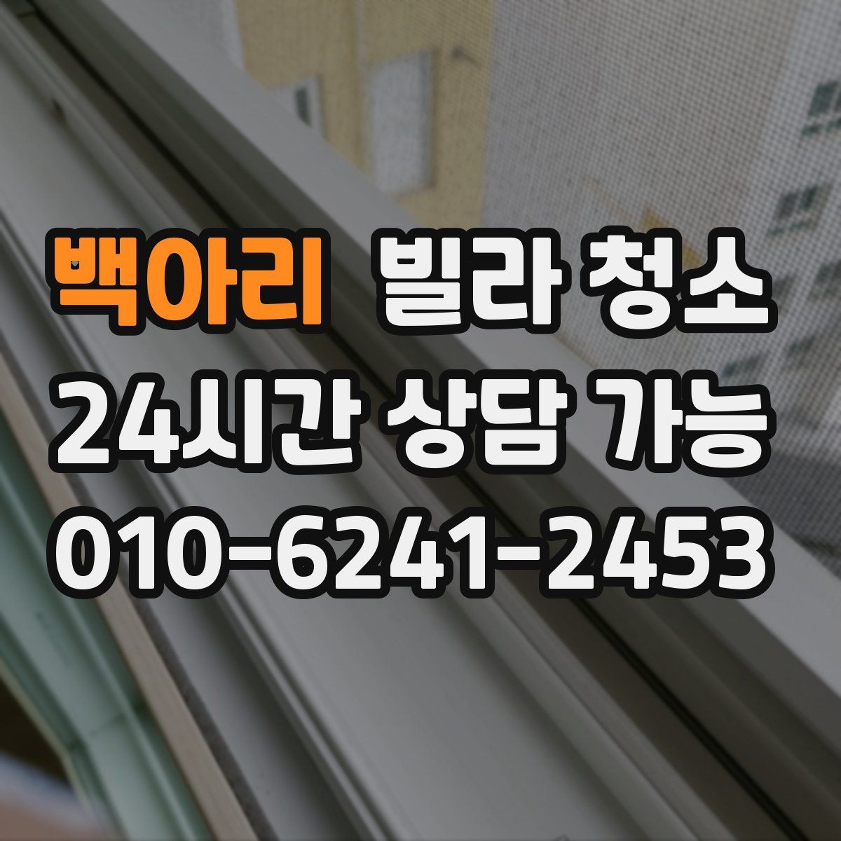 백아리 빌라 청소