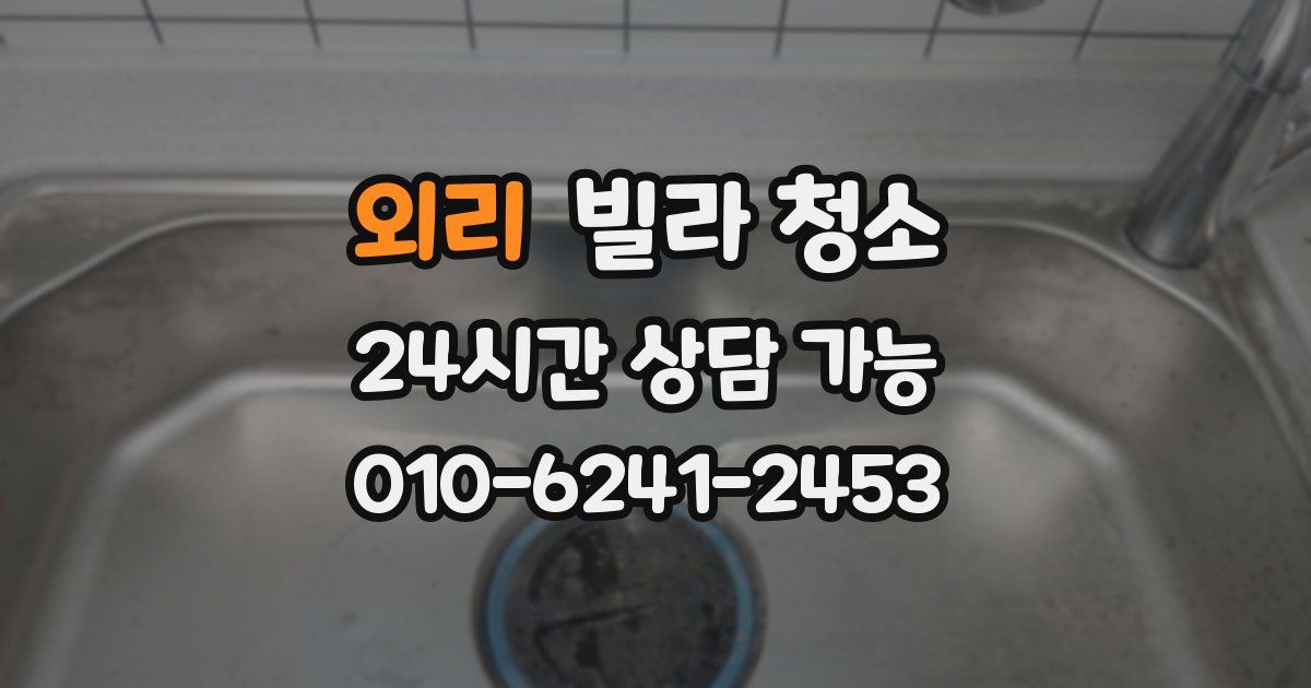 외리 빌라 청소