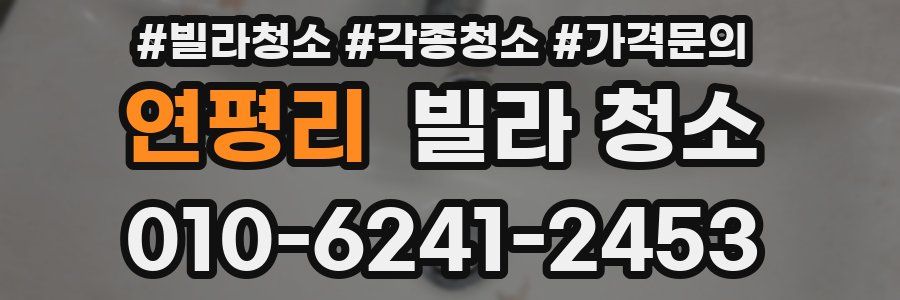 연평리 빌라 청소