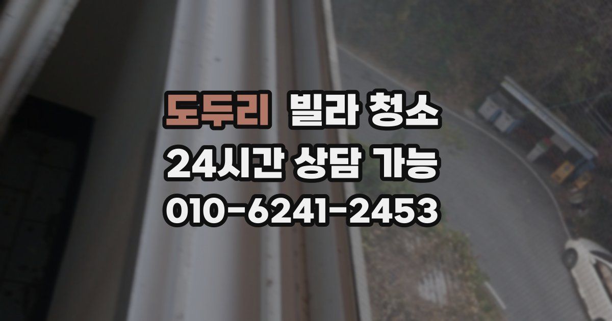 도두리 빌라 청소