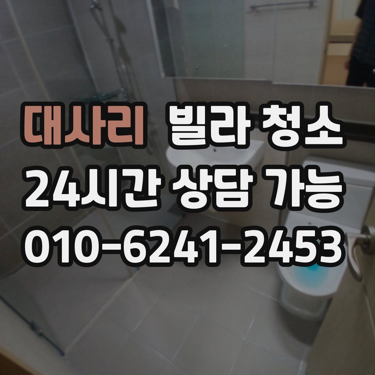 대사리 빌라 청소