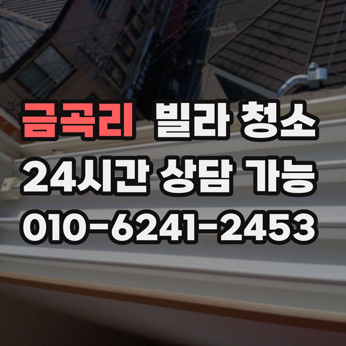 금곡리 빌라 청소