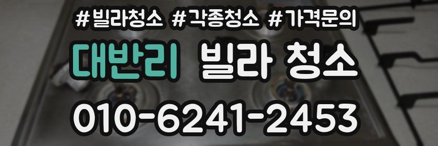 대반리 빌라 청소