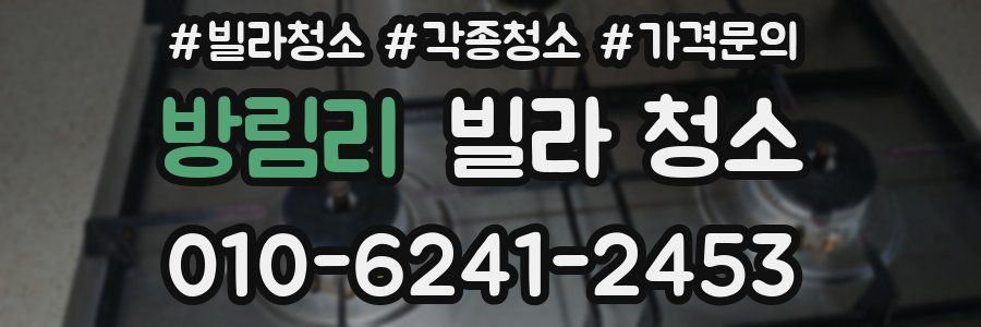 방림리 빌라 청소