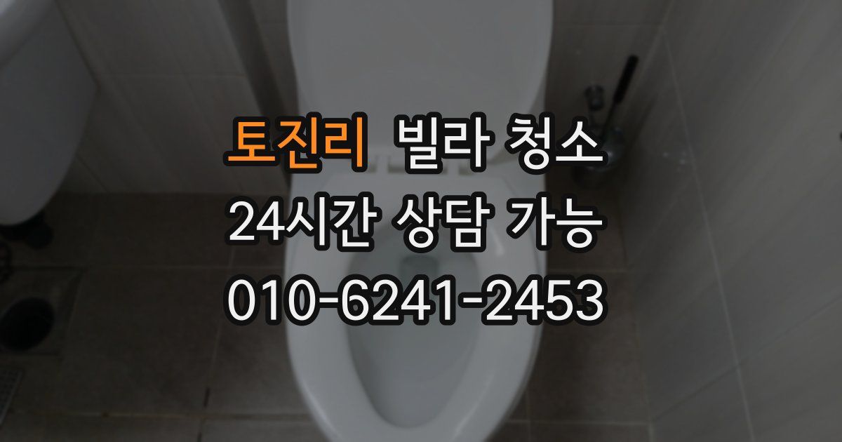 토진리 빌라 청소