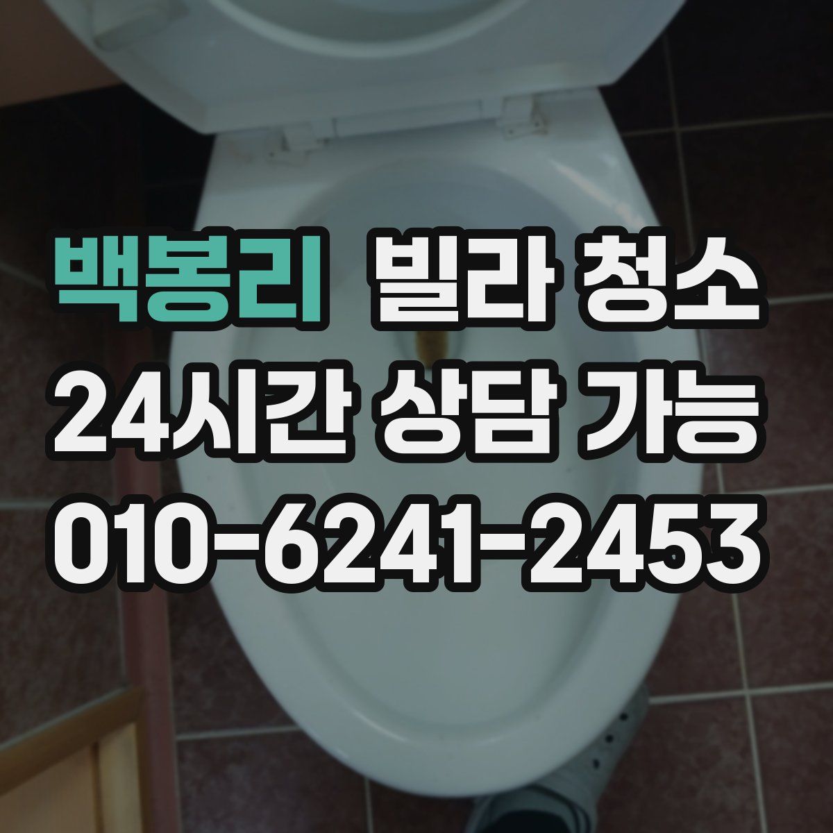 백봉리 빌라 청소